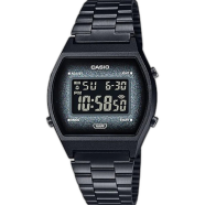 Casio Classic Vintage Digital Black Chain Watch B640WBG-1BDF