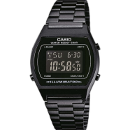 Casio Classic Vintage Digital Black Chain Watch - B640WB-1ADF