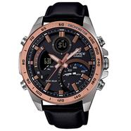 Casio Edifice Chronograph Leather Watch - ECB-900GL-1BDR