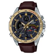 Casio Edifice Chronograph Leather Watch - ECB-900GL-1ADR