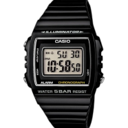 Casio Illuminator Digital Resin Belt Watch - W-215H-1AVDF