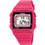 Casio Illuminator Digital Resin Belt Watch - W-215H-4AVDF