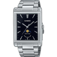 Casio Moon Phase Stainless Steel Men's Watch - MTP-M105D-1AVDF