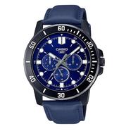 Casio Multifunctional Analog Watch For Men - MTP-VD300BL-2EUDF