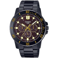 Casio Multifunctional Analog Watch For Men - MTP-VD300B-5EUDF