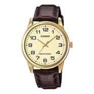 Casio Premium Gold Tone Gold Dial Men's Watch - MTP-V001GL-9BUDF