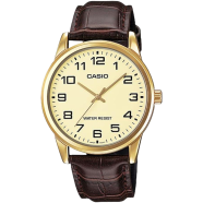 Casio Premium Gold Tone Gold Dial Men's Watch - MTP-V001GL-9BUDF icon