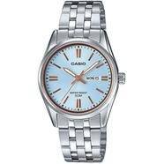 Casio Premium Silver Metal Ladies Watch - LTP-1335D-2AVDF