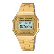 Casio Retro Gold Plated Digital Watch - A168WG-9VT