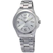 Casio Silver Analog Stainless Steel Strap Watch For Women - LTP-1215A-7ADF