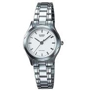 Casio Silver Stainless Steel Strap Watch for Women - LTP-1275D-7ADF