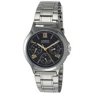 Casio Stainless Steel Analog Dial Watch For Ladies - LTP-V300D-1A2UDF