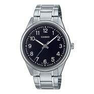 Casio Stainless Steel Black Dial Watch For men - MTP-V005D-1B4UDF