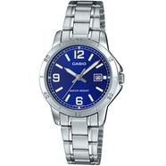 Casio Stainless Steel Watch For Women - LTP-V004D-2BUDF