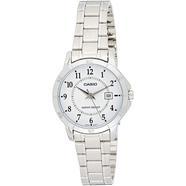Casio Stainless Steel Watch For Women - LTP-V004D-7BUDF