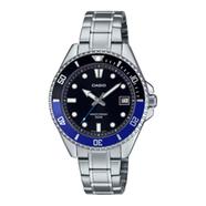 Casio Unisex's Watches Black And Blue - MDV-10D-1A2VDF