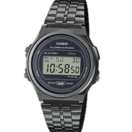 Casio Vintage Digital Dial Men's Black Watch - A171WEGG-1ADF