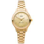 Casio Vintage Women's Gold Stainless Watch for Women - LTP-1128N-9ARDF