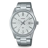 Casio White Stainless-Steel Men Watch - MTP-VD03D-7AUDF