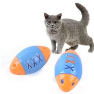 Cat Ball Toy Plastic Rugby
