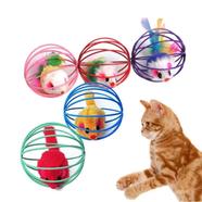 Cat Interactive Toy Small Bell Mouse Cage Cat Toy