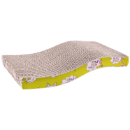 Cat Scratching Pad Corrugated Cardboard Scratcher With Catnip