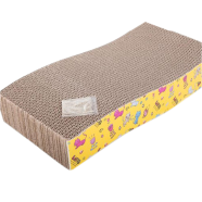 Cat Scratching Pad Corrugated Cardboard Extra Thick Scratcher With Catnip 42*21*5cm icon