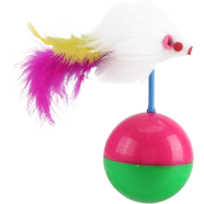 Cat Toy Tumbler Mouse Fit Kitten Indoor Exercise Interactive Toy