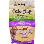 Cats Clap Bentonite Clamping Cat Litter Lavender 10 Ltr