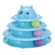 Cats Tower Turntable Ball Toy