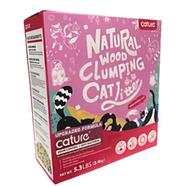 Cature Odor Control Plus Natural Wood Clumping Cat Litter 5.3Lbs (2.4kg)