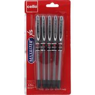 Cello Maxriter XS Ball Point Pen Black Ink - (5pcs)