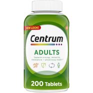 Centrum Adult Multivitamin/Multimineral Supplement With Antioxidants 200 Count