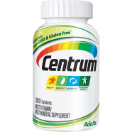 Centrum Adult Multivitamin/Multimineral Supplement With Antioxidants, Zinc and B Vitamins 200 Tablets