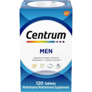 Centrum Men Multivitamin/Multimineral Supplement With Vitamin D3 B Vitamins and Antioxidants 120 Tablets