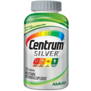 Centrum Silver Multivitamin for Adults 50 Plus Supplement with Vitamin D3, B Vitamins, Calcium and Antioxidants 325 Tablets icon