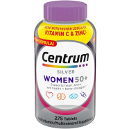 Centrum Silver Multivitamins For Women (Women 50 plus ) - 275 Tablets