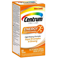 Centrum Specialist Energy Multivitamin - 60 Tablets