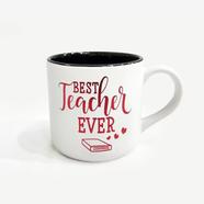 Ceramic Coffee Mug Best Teacher Black Color - TE158