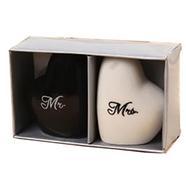 Ceramic Heart Shape Salt and Pepper Jar - JRZL-HSB008 icon
