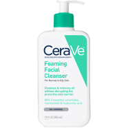 Cerave Foaming Gel Cleanser For Normal-to-oily Skin 355 Ml - 3606000537750