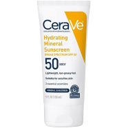 Cerave Hydrating Mineral Sunscreen SPF 50 Body Lotion 150ml - 3606000514959