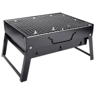 Charcoal BBQ Grill Foldable-Portable Barbecue Stand, Garden Party - Outdoor Folding Camping Stove - Picnic Cook