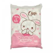 Cherie Safe And Soft Pure Cotton Balls Poly Pack 40 GM - Thailand - 142800043