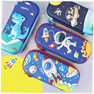 Chic Buddy Big Capacity 3D Pencil Pen Case Office College School Large Storage High Capacity Bag Pouch Holder Box Organizer