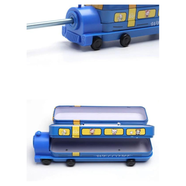 Children's Multifunctional Bus/Train Metal Pencil Box
