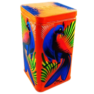 Chintar Khorak Tinbox Orange Colour ( Moyour Printed)