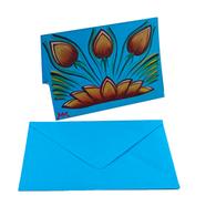 Chintar khorak Greeting Cards (Double)