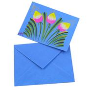 Chintar khorak Greeting Cards (Double)