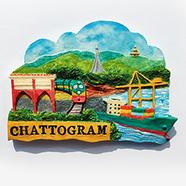 Chittagong - Fridge Magnet